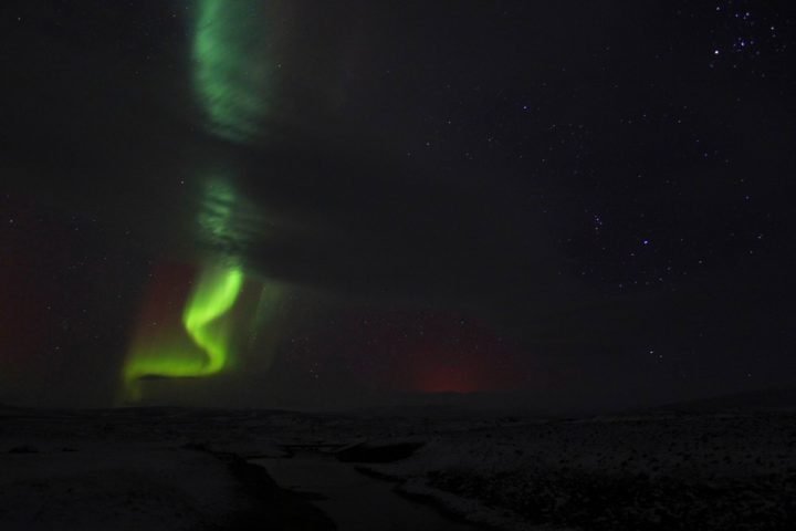 Aurore boréale, Islande, Hveravellir, 80 jours voyages